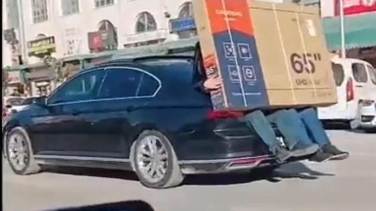 Günün fotoğrafı Şanlıurfa'dan: Evden eve nakliyata yeni soluk!