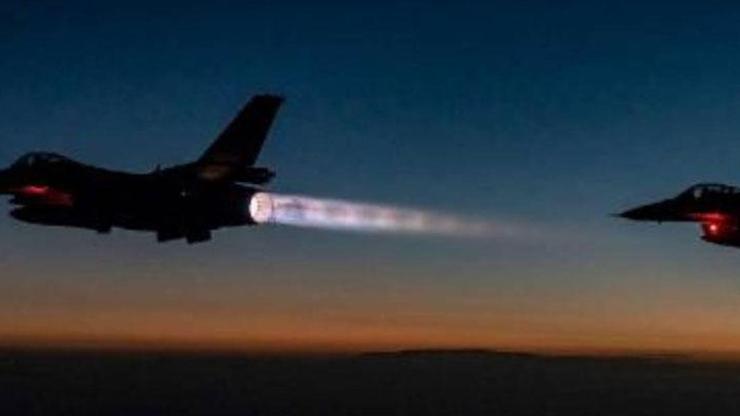 Irakın kuzeyine yeni hava harekatı: 16 hedef imha edildi