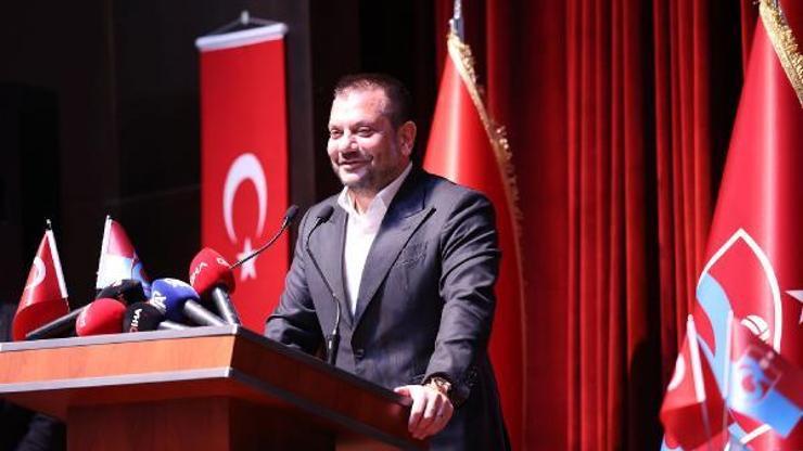Trabzonspor’da yönetim ibra edildi Ertuğrul Doğan: Uçurumun kenarından döndük