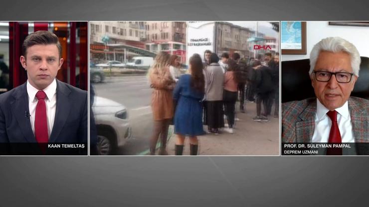Marmara'daki sarsıntı öncü deprem mi? Prof. Dr. Pampal CNN TÜRK'te yanıtladı