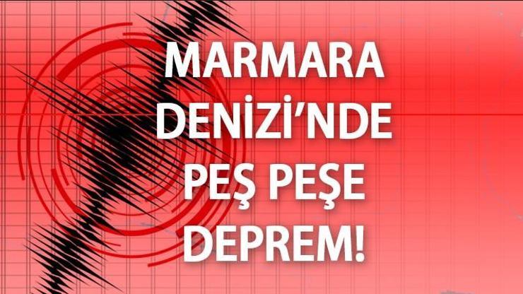Marmara Denizi beşik gibi Son dakika deprem haberleri: AFAD ve Kandilli son depremler listesi