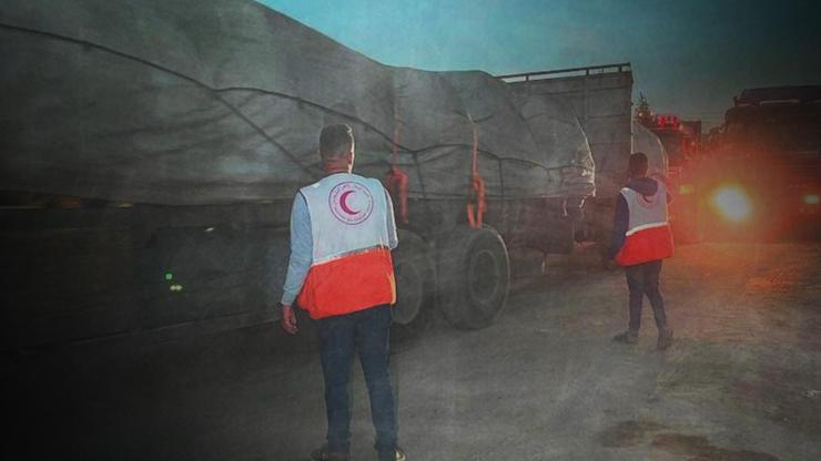 Türkiye’nin yardımları Gazze’ye ulaştı