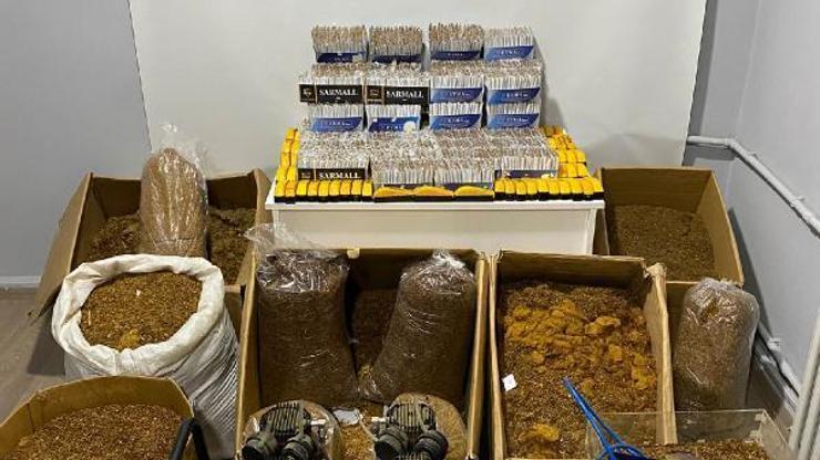 Samsun'da 20 bin makaron ele geçirildi Samsun'da 20 bin makaron ele geçirildi