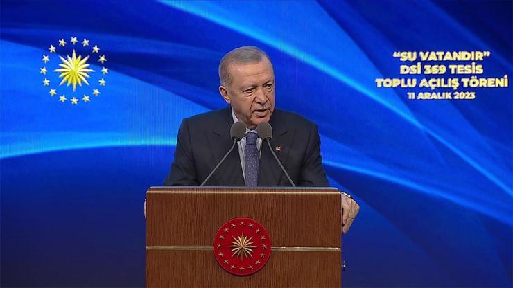 SON DAKİKA: Cumhurbaşkanı Erdoğan: Projeleriyle konuşan bir hükümetiz