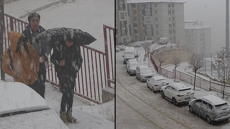 Meteoroloji uyarmıştı: Beyaz örtü kapladı! Kar kalınlığı 30 santimetreye ulaştı...