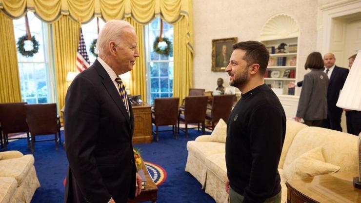 Zelenskinin Washington ziyareti: Biden ve Harris ile görüştü