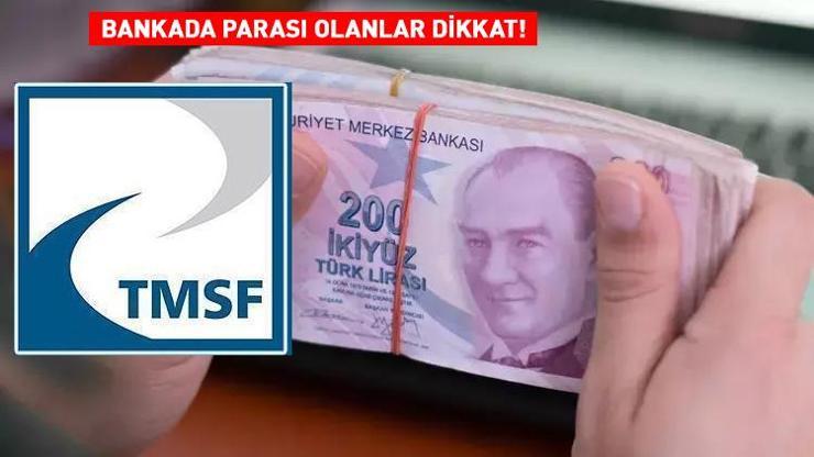 Bankada Parası Olanlar Dikkat TMSF Rakamı Yükseltti: Banka Batarsa...