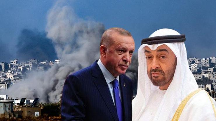 Cumhurbaşkanı Erdoğandan Gazze diplomasisi: BAE Devlet Başkanı ile görüştü