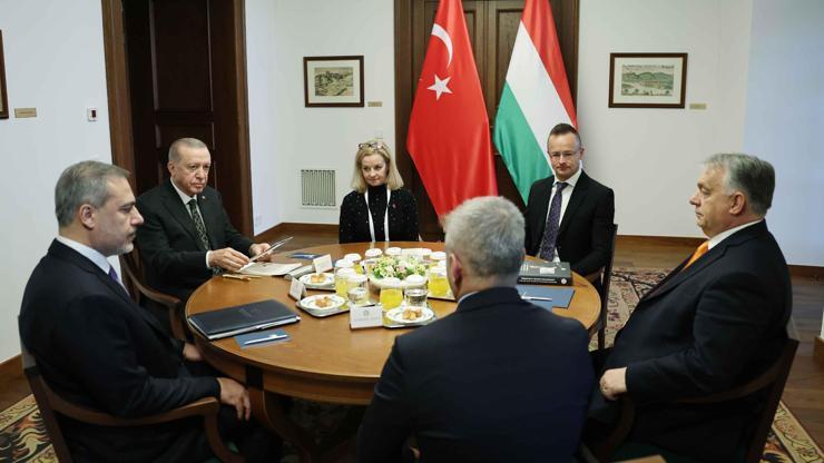 Cumhurbaşkanı Erdoğan Macaristan’da