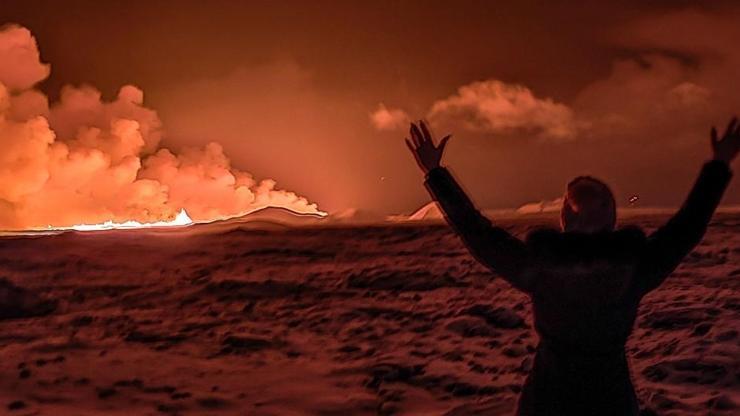 Uyarı üstüne uyarı yapılmıştı: Deprem fırtınasının ardından İzlandada yanardağ patladı