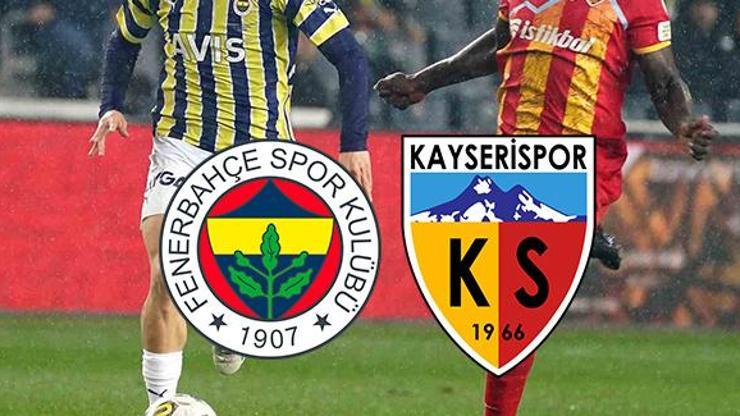 Bugün Kayserispor Fenerbahçe maçı ne zaman, saat kaçta Kayseri FB maçı detayları