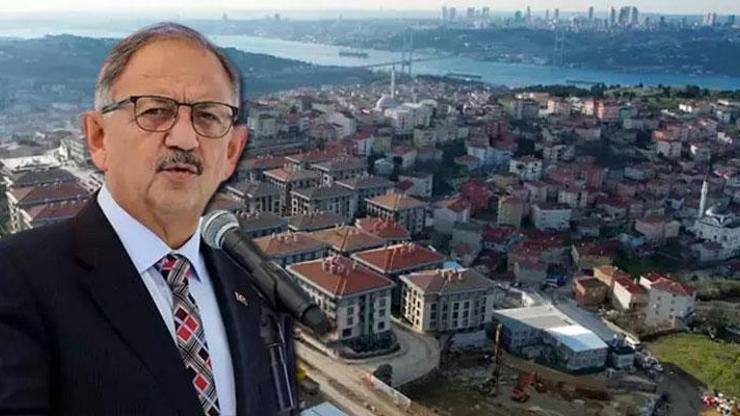 Bakan Özhaseki açıkladı İstanbul’un hızla dönüşümü için yol haritamız belli