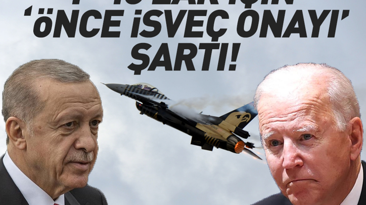 ABDden F-16lar için Önce İsveç onayı şartı