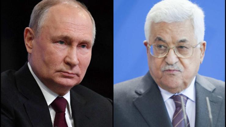 Putin, Filistin Devlet Başkanı Abbas ile telefonda görüştü