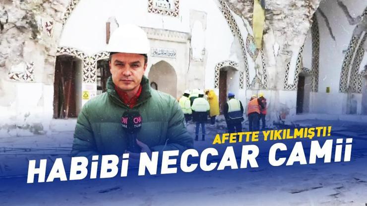 Afette yıkılmıştı… 14 asırlık camii yeniden inşa ediliyor