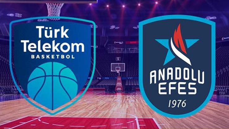 Türk Telekom Anadolu Efes basketbol maçı hangi kanalda, ne zaman, saat kaçta