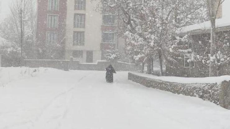 Ardahan ve Bingöl'de eğitime kar engeli