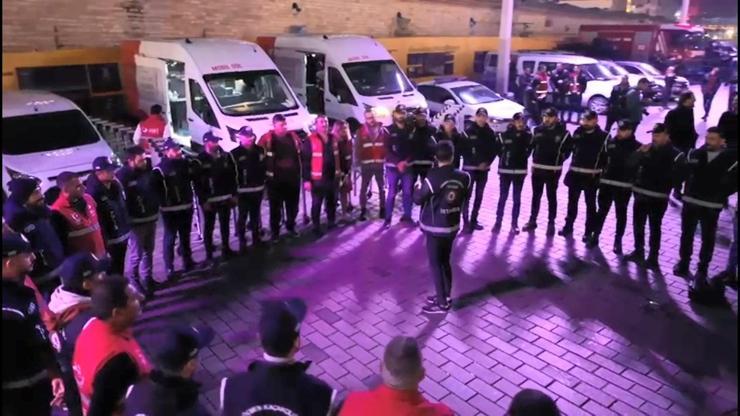 Yılbaşı gecesi İstanbul, Ankara ve İzmirde kaçak göçmen denetimi