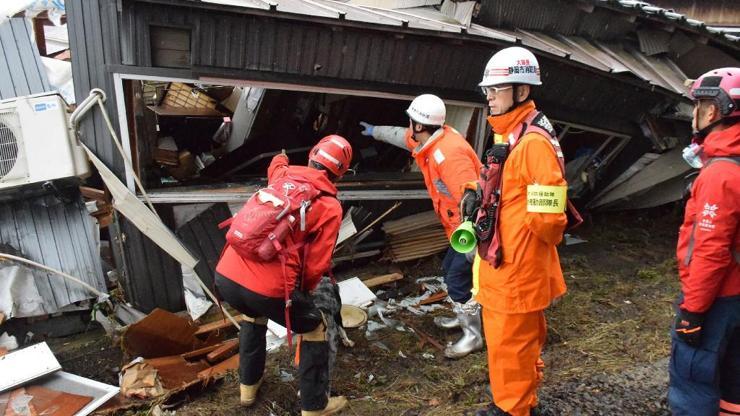 Japonya’daki depremde can kaybı 64’e yükseldi