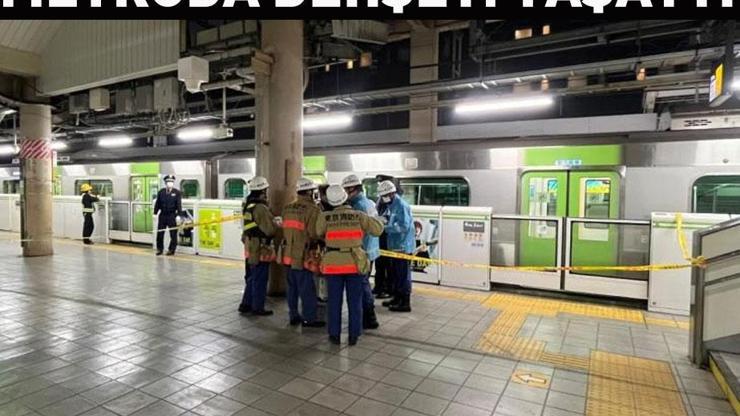 Tokyoda bıçaklı saldırgan alarmı Metroda dehşet saçtı