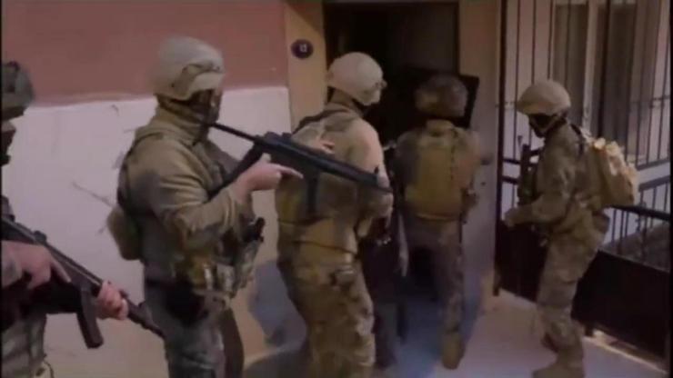 İzmir'de terör operasyonu; 5 gözaltı