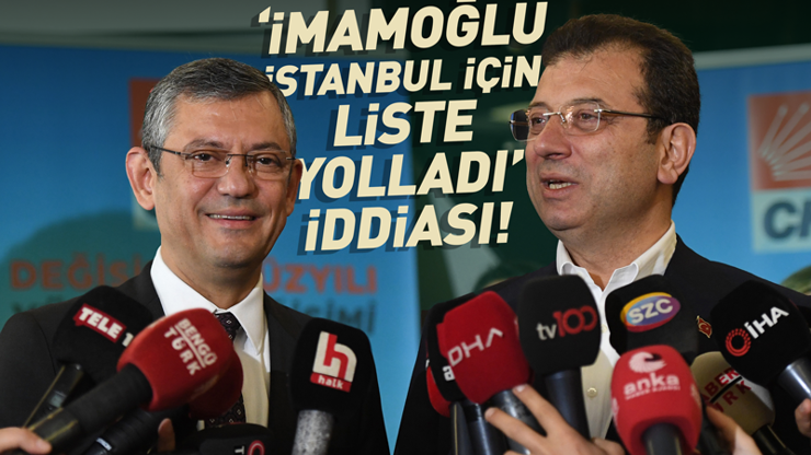 CHPde yerel seçim tartışmaları: İmamoğlu İstanbul için liste yolladı iddiası