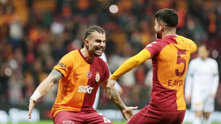Galatasaray galibiyeti son bölümde aldı