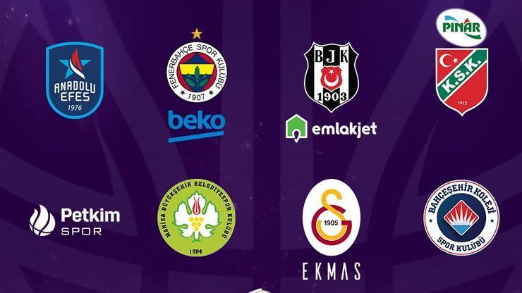 Basketbolda Erkekler Türkiye Kupasına katılacak 8 takım belli oldu