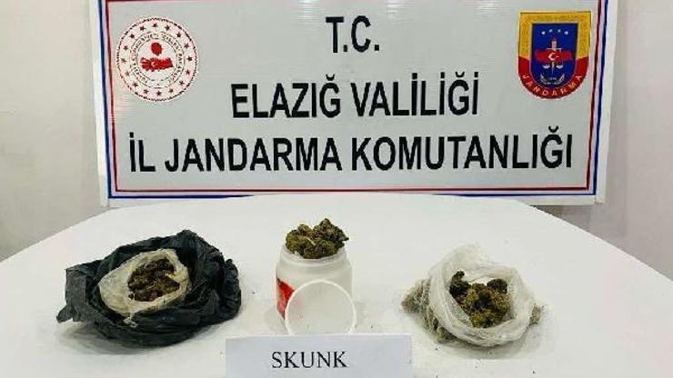 Elazığ’da 2 uyuşturucu operasyonunda 1 tutuklama