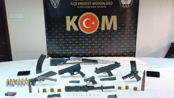 Foça'da yasa dışı silah ticaretine 1 gözaltı Foça'da yasa dışı silah ticaretine 1 gözaltı