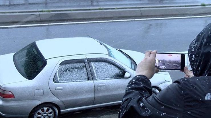 AKOM uyarmıştı İstanbulda kar yağışı başladı