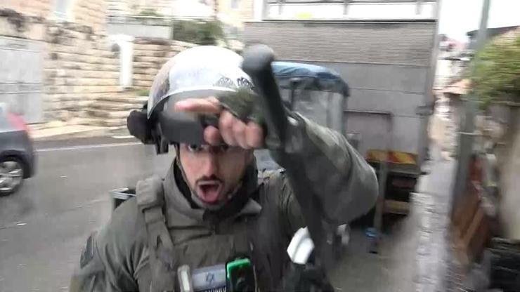 14. cumada da İsrail polisi Mescid-i Aksada Filistinlilere şiddet uyguladı