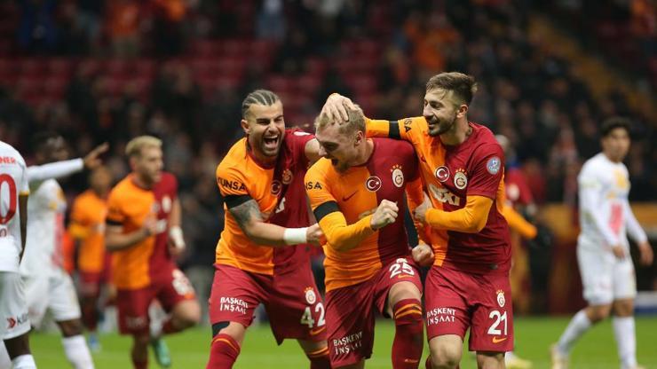 Galatasaray 86da Kayserisporu yendi