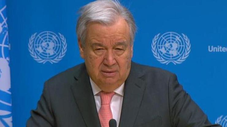 BM Genel Sekreteri Guterresden Gazze açıklaması