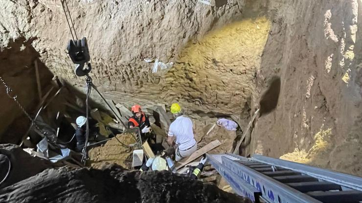 Tekirdağ’da fabrika inşaatında göçük; 1 ölü, 1 yaralı