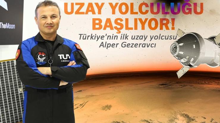 Uzaya fırlatma töreni ne zaman, saat kaçta? Alper Gezeravcı'nın uzay yolculuğu başladı mı?