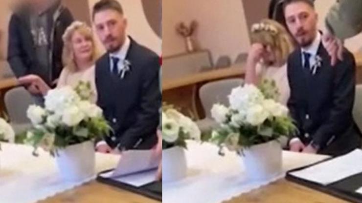 Nikah masasında büyük şok Sınır dışı edildi