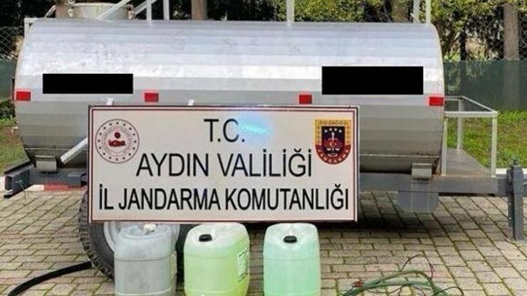 Aydın'da 2 ton 90 litre kaçak akaryakıt ele geçirildi Aydın'da 2 ton 90 litre kaçak akaryakıt ele geçirildi