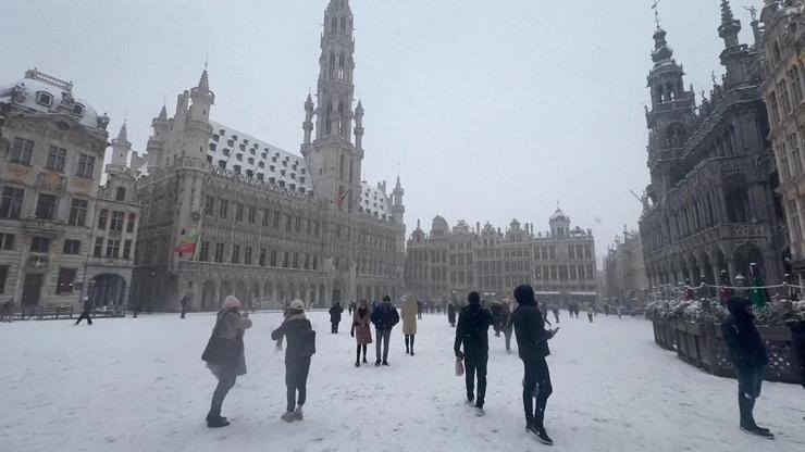 Soğuk havalar Avrupayı da vurdu