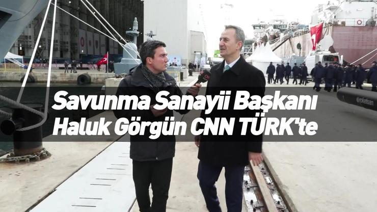Donanmada yeni dönem Savunma Sanayii Başkanı Haluk Görgün CNN TÜRKte