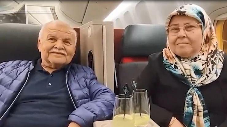 THY uçağında Gezeravcı ailesini gururlandıran anons