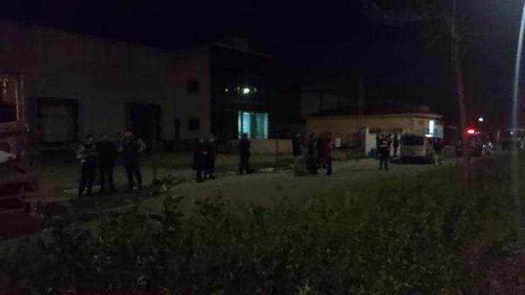 Plastik kasa fabrikasında yangın Plastik kasa fabrikasında yangın