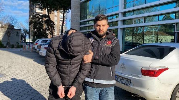 Evine uyuşturucu baskını yapılınca polise teslim oldu Evine uyuşturucu baskını yapılınca polise teslim oldu