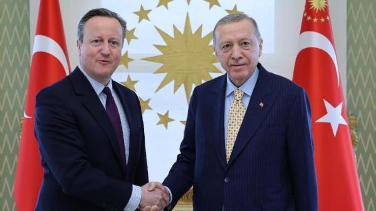 Cumhurbaşkanı Erdoğan, Cameron ile görüştü