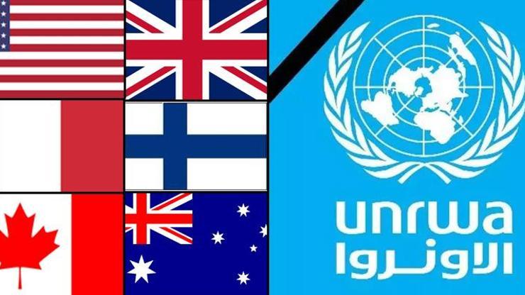 İsrailin iddiası yetti... ABD ve İngiltere dahil 7 ülke UNRWA’ya yardımı kesti