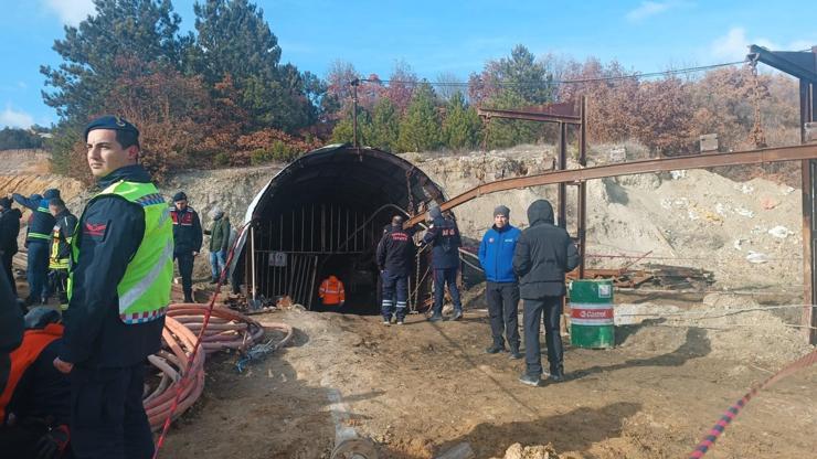 Kütahyada kömür ocağında göçük; 1 işçi mahsur kaldı