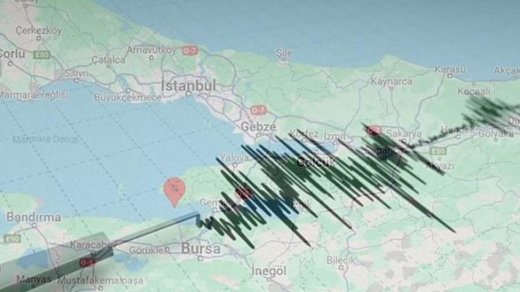 Son dakika Marmara Denizinde korkutan deprem