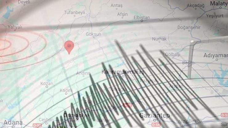 Adanada korkutan deprem