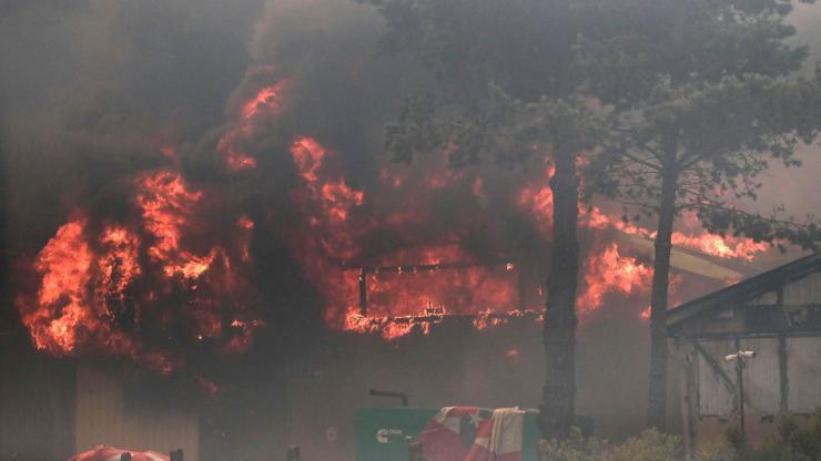 Şili’deki orman yangınları: Can kaybı 51’e yükseldi