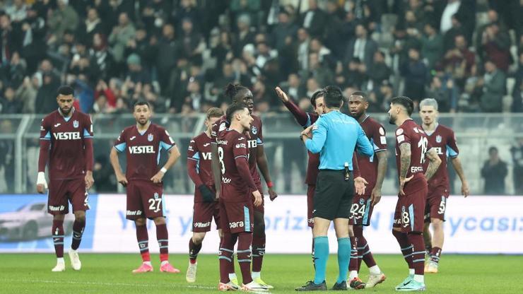 Beşiktaş maçı sonrası Trabzonspordan hakem ve VARa sert tepki
